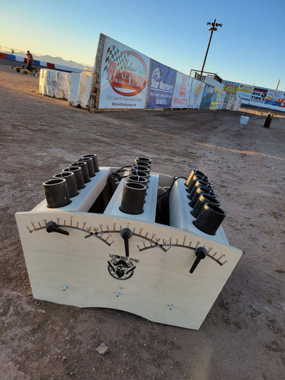 Pyro Rack Slice Firework Racks for the backyard pyro – redbeardpyro.com